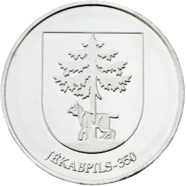 Moneta Jekabpils 350